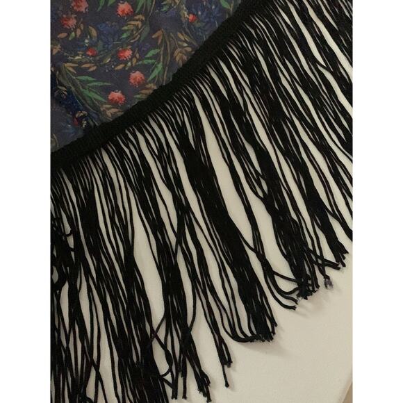 Lularoe swim cover fringe floral sheer Barbie new size small Monroe - Picture 7 of 8